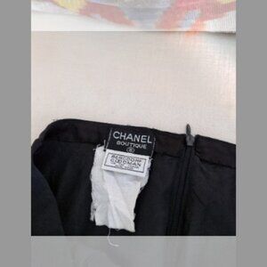 Vintage Chanel silk skirt